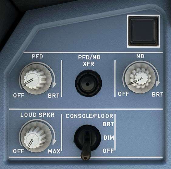 Instrument Lighting Control Panel Instrument Lighting Control Panel