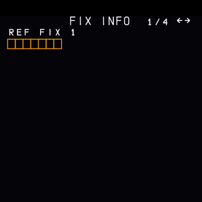 Enter a navigation fix Enter a navigation fix
