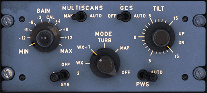 Radar panel Radar panel